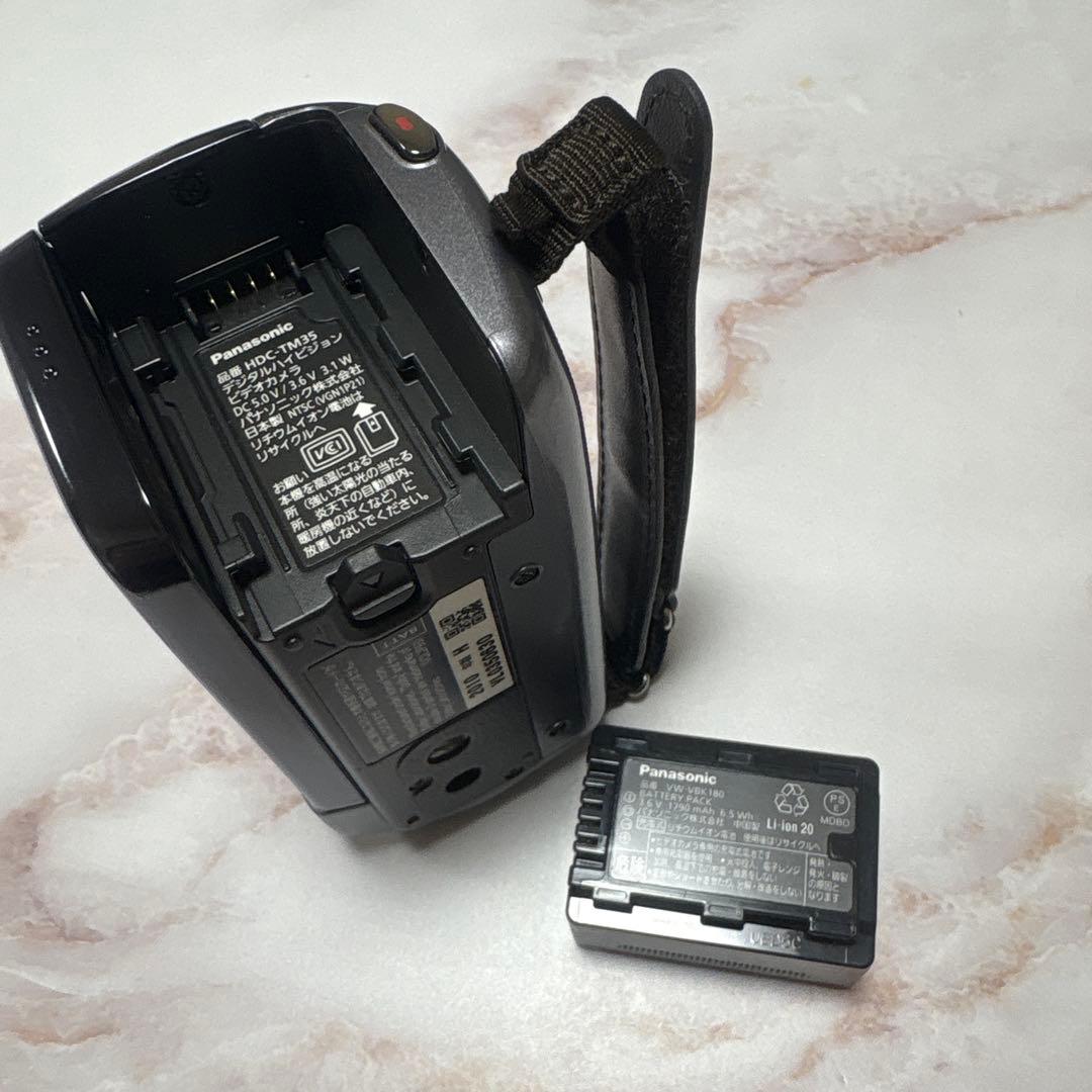 パナソニック デジタルハイビジョンビデオカメラ HDC-TM35 グレー