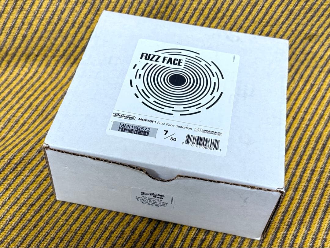 50台限定 シリアル07番 Fuzz Face Limited MOR50-F1