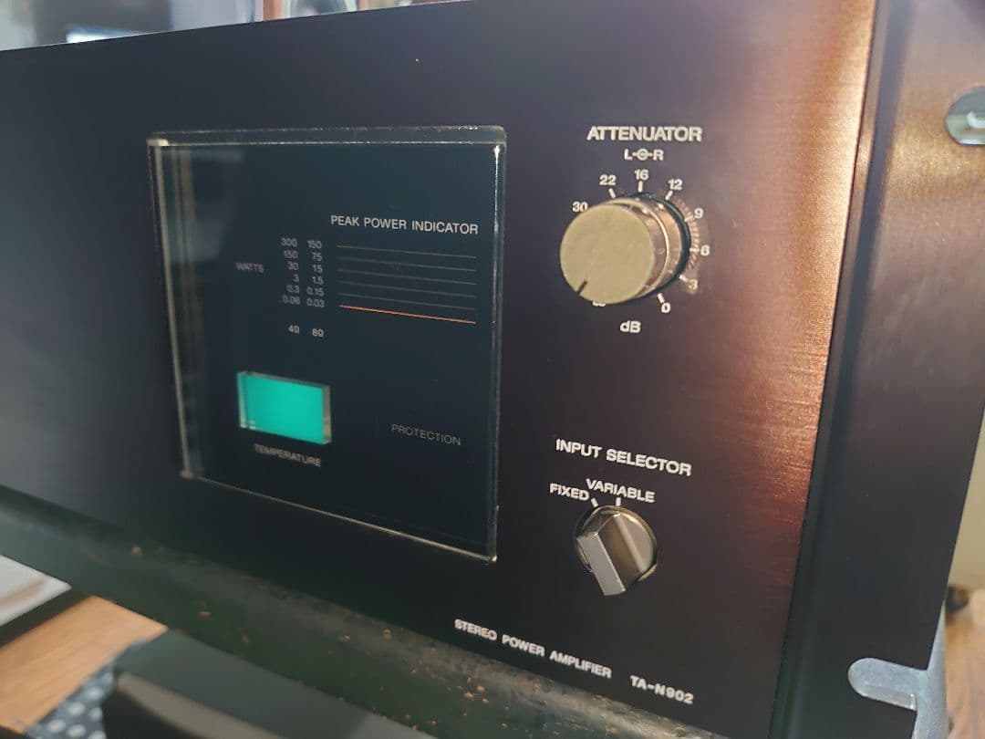 ジャンク　SONY TA-N902 ステレオパワーアンプ