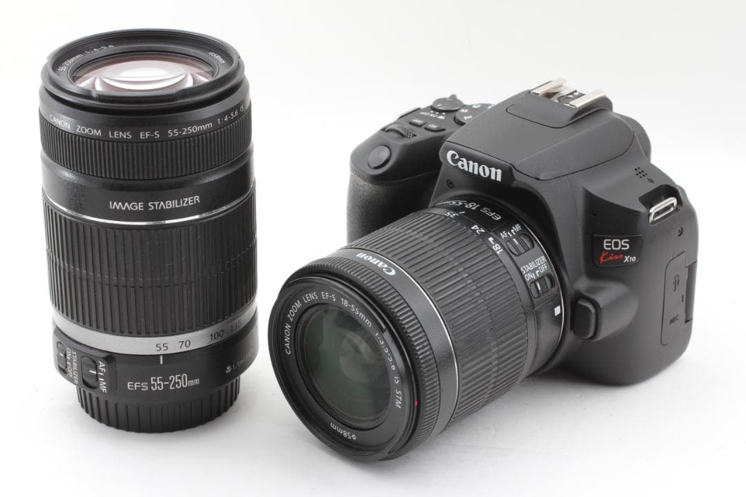 Canon EOS Kiss X10 デジタルカメラ ダブルレンズキット セット