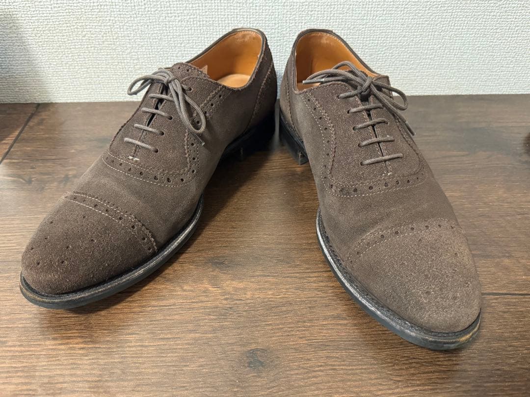 【定価41,800円】ユニオンインペリアル 別注 スウェードウイングチップ