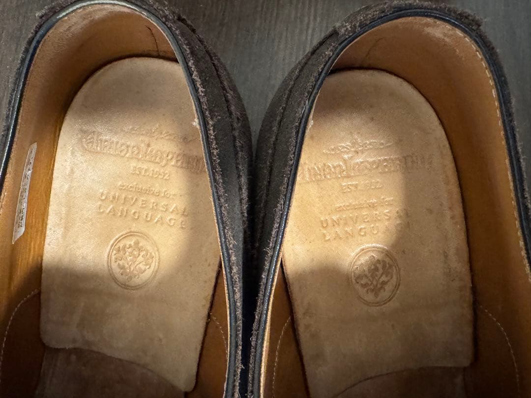 【定価41,800円】ユニオンインペリアル 別注 スウェードウイングチップ