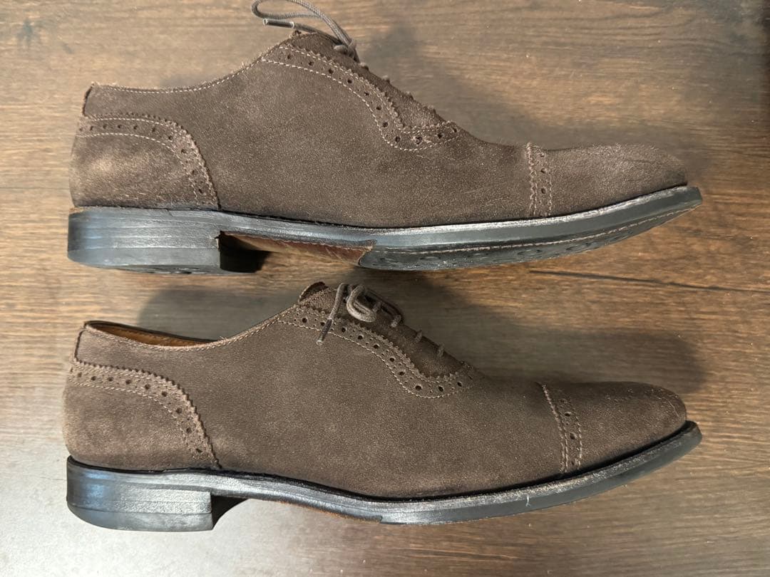【定価41,800円】ユニオンインペリアル 別注 スウェードウイングチップ
