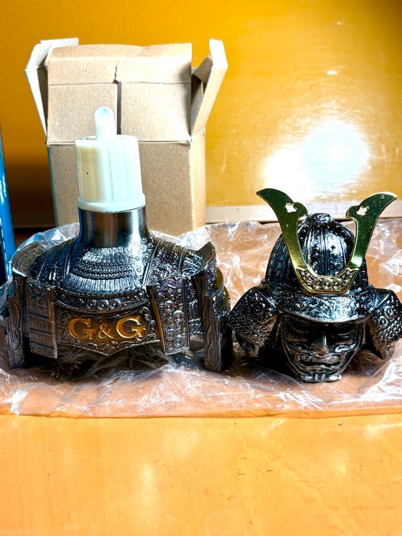 レアNIKKA ウィスキー　戦国武将 甲冑 ボトルカバー 鎧兜 ヴィンテージ