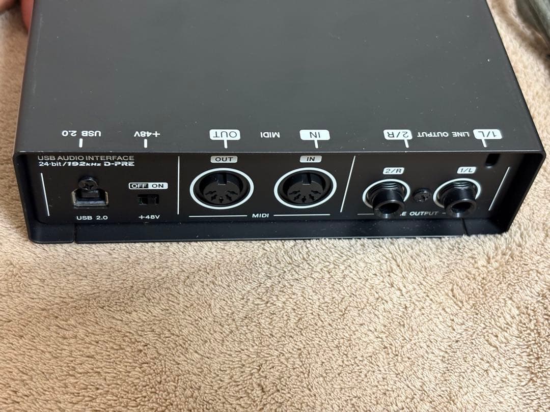 steinberg UR22オーディオインターフェイス マランツMPM-1000