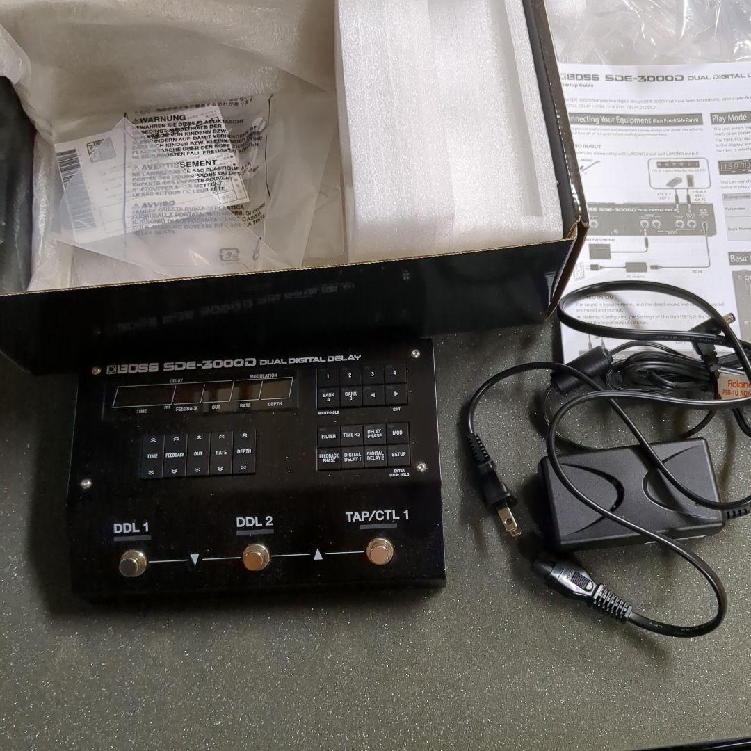 ギター BOSS SDE-3000D DUAL DIGITAL DELAY