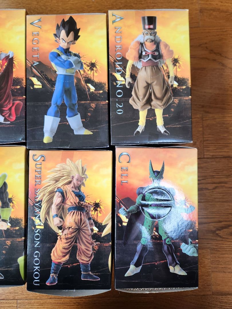 ドラゴンボール　造形天下一武道会　フィギュア　８種セット　SCultures