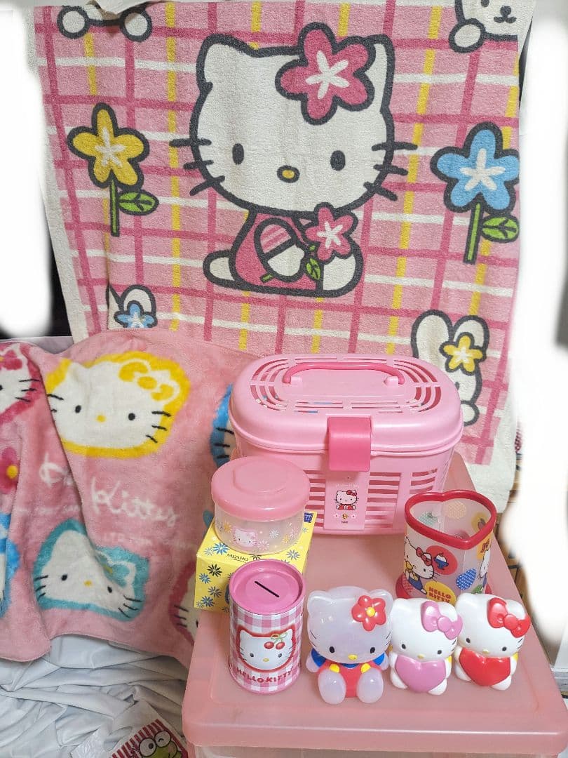 キティ　まとめ売り　希少　レア　非売品　昭和レトロ　新品〜中古　毛布　まとめ売り