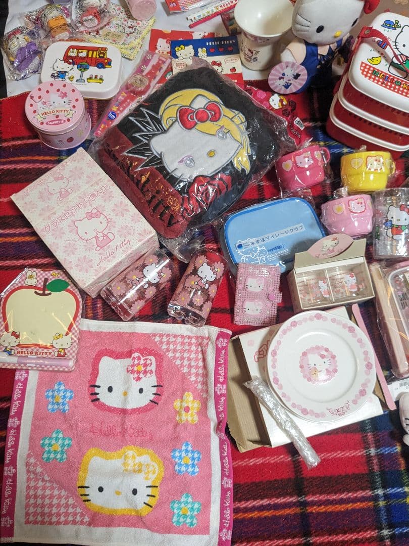 キティ　まとめ売り　希少　レア　非売品　昭和レトロ　新品〜中古　毛布　まとめ売り