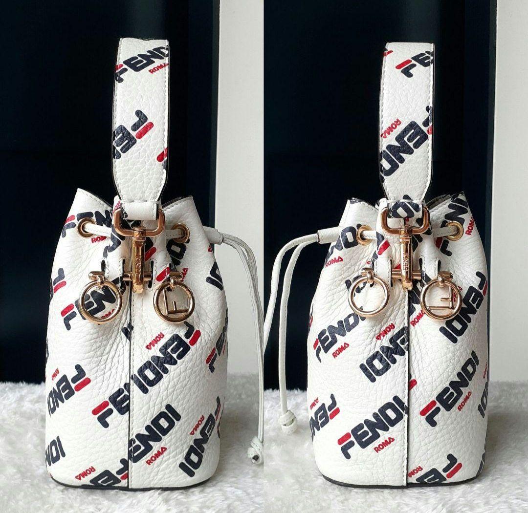 ⭐FENDI⭐ 美品 モントレゾール 巾着 ショルダーバッグ FILAコラボ