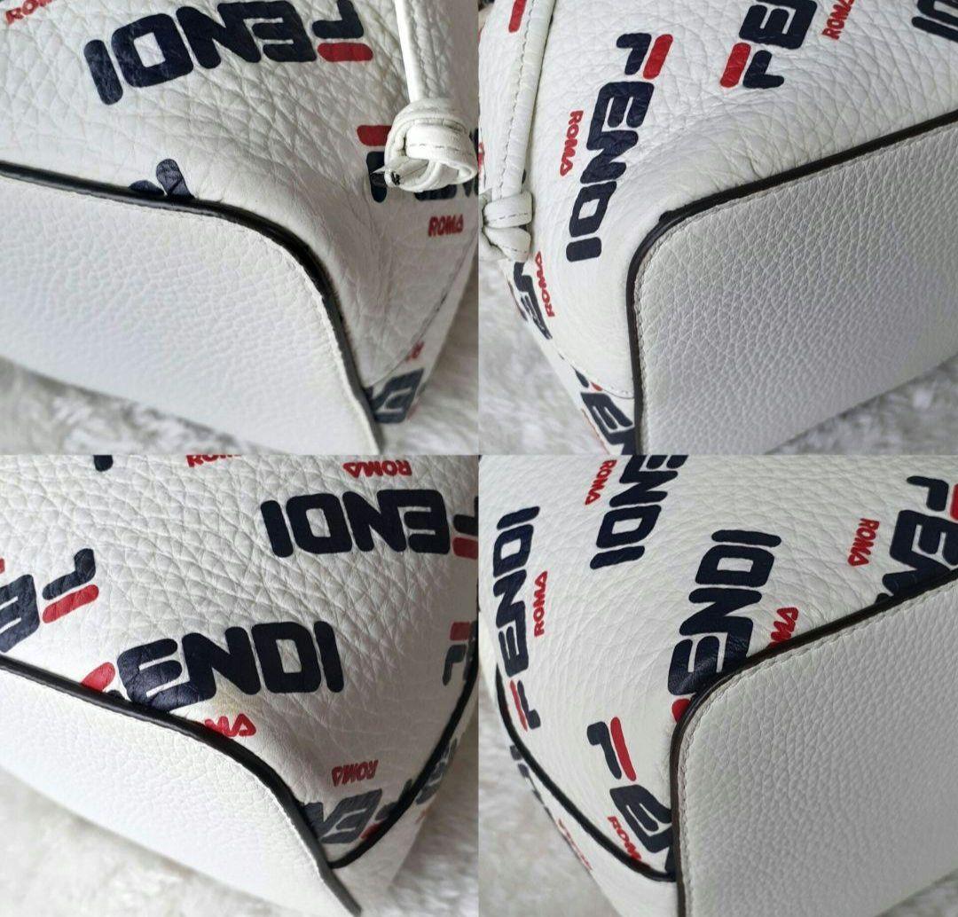 ⭐FENDI⭐ 美品 モントレゾール 巾着 ショルダーバッグ FILAコラボ