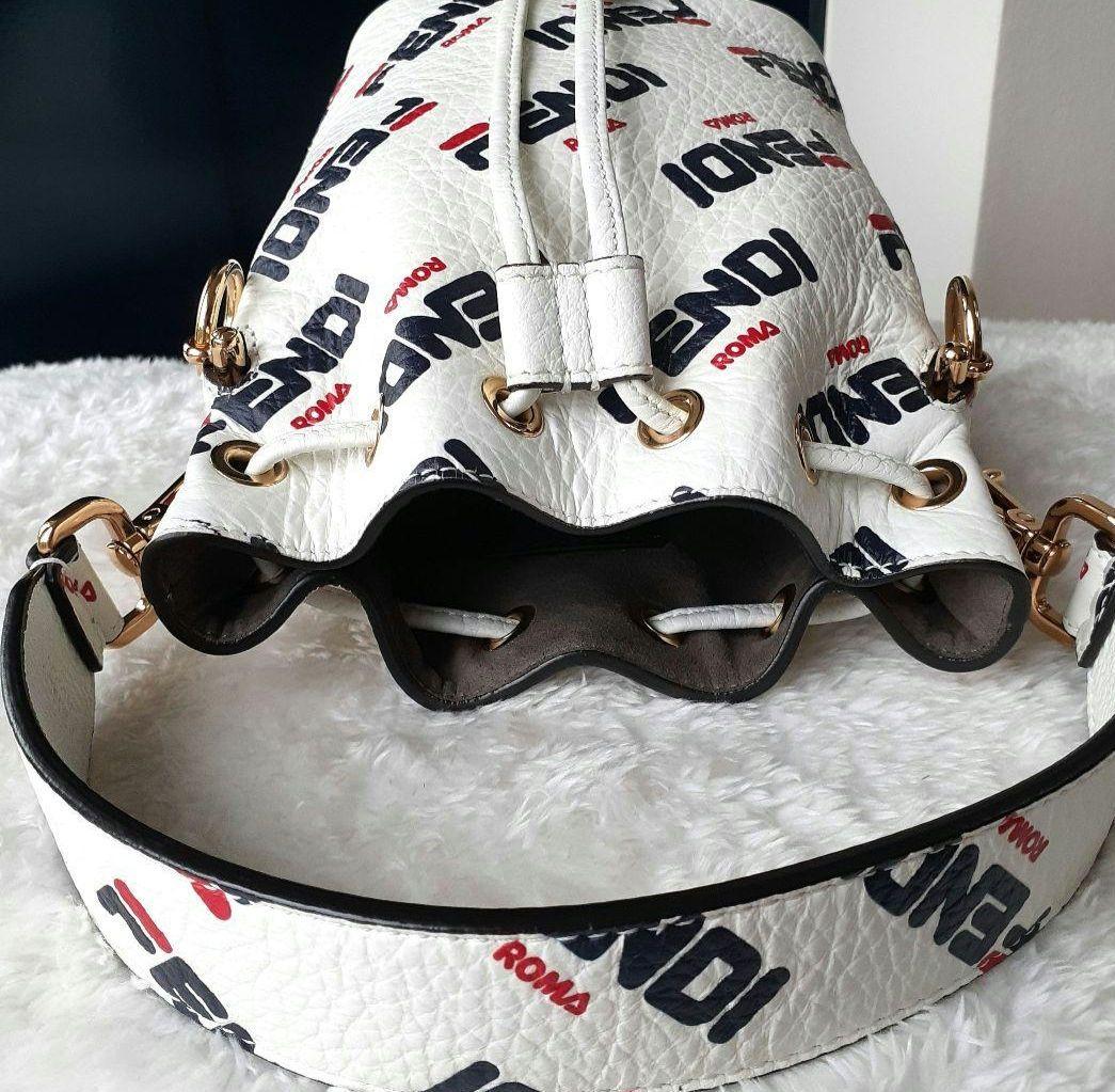 ⭐FENDI⭐ 美品 モントレゾール 巾着 ショルダーバッグ FILAコラボ