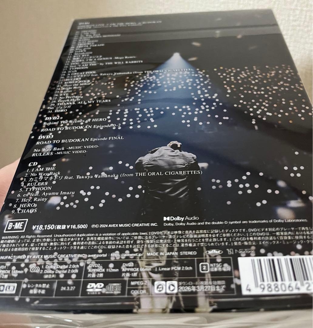 ミュージシャン ONEMAN LIVE -I AM THE HERO- at BUDOKAN