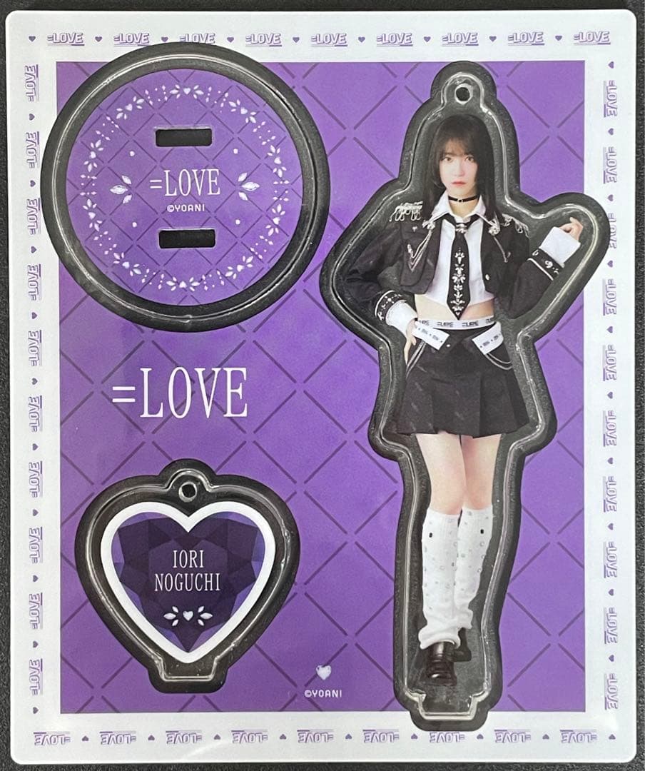 野口衣織　呪って呪って　アクリルスタンド　アクスタ　＝LOVE イコラブ