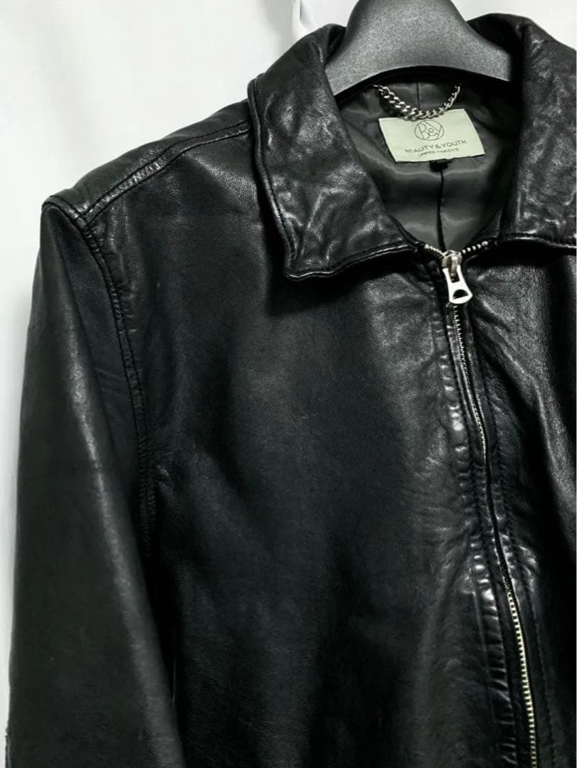 BEAUTY & YOUTH UNITED ARROWS ライダースジャケット
