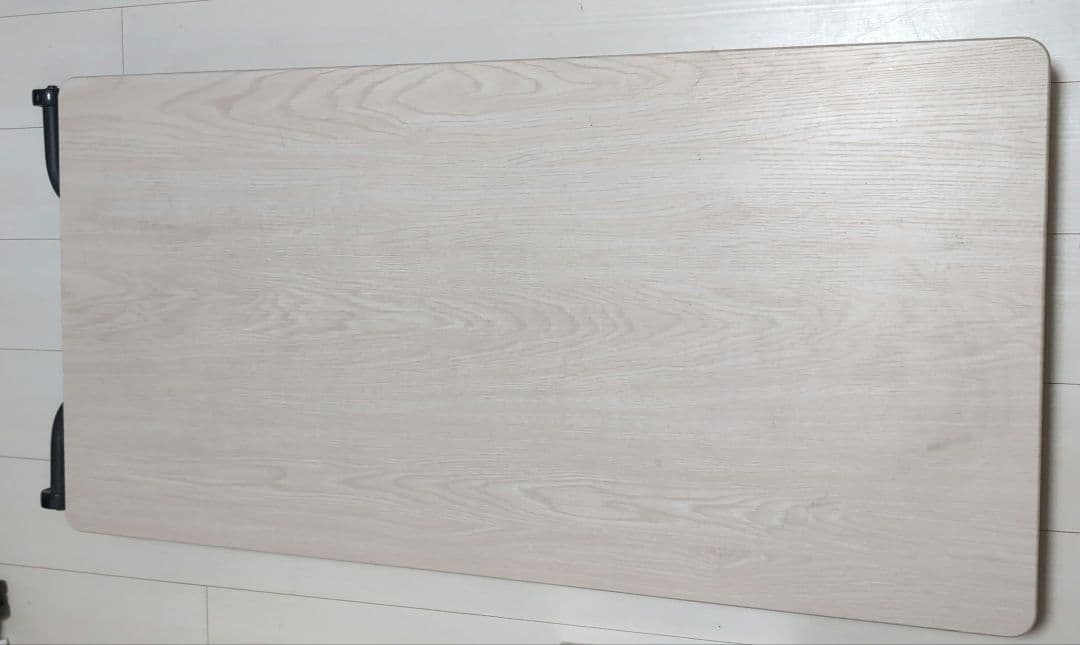 ニトリ昇降センターテーブル ホワイトウオッシュ 折りたたみ