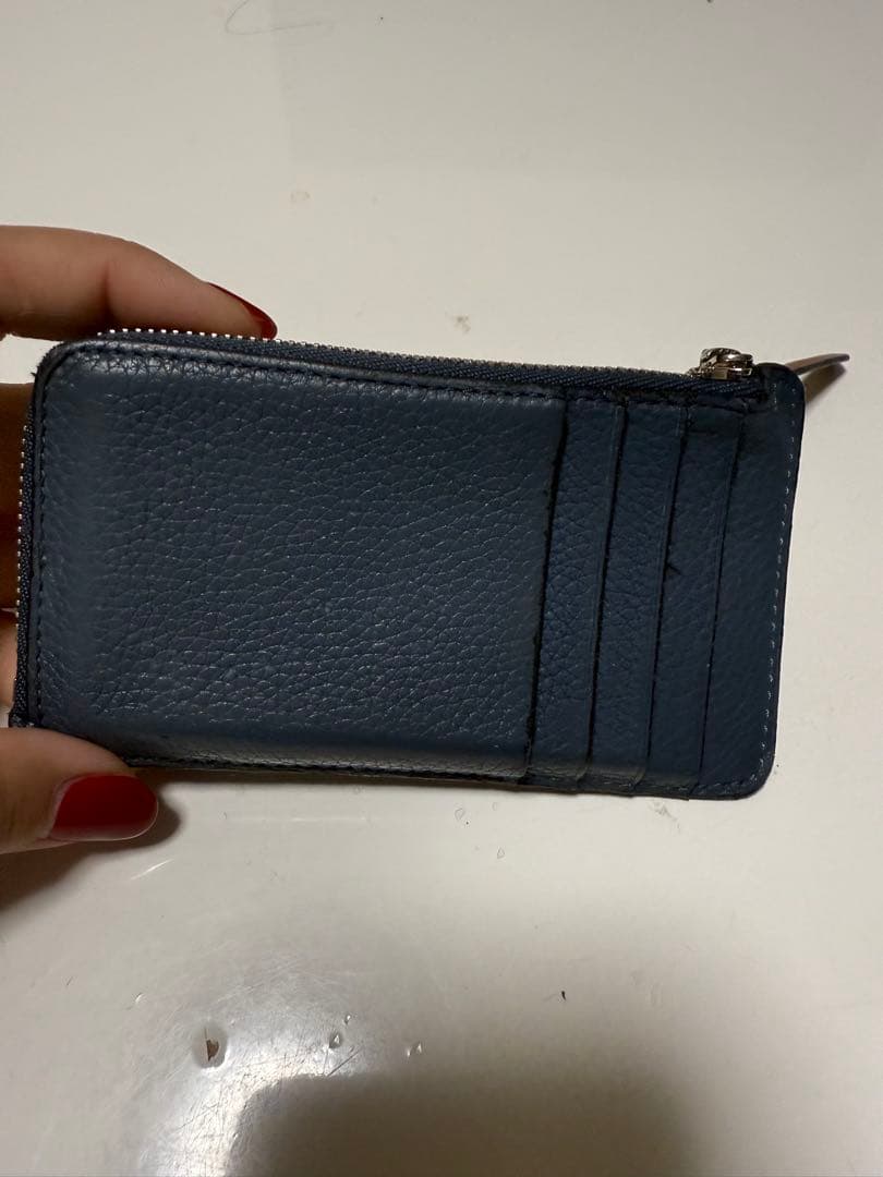 ロエベ　LOEWE 財布　ケース　ネイビー　限定