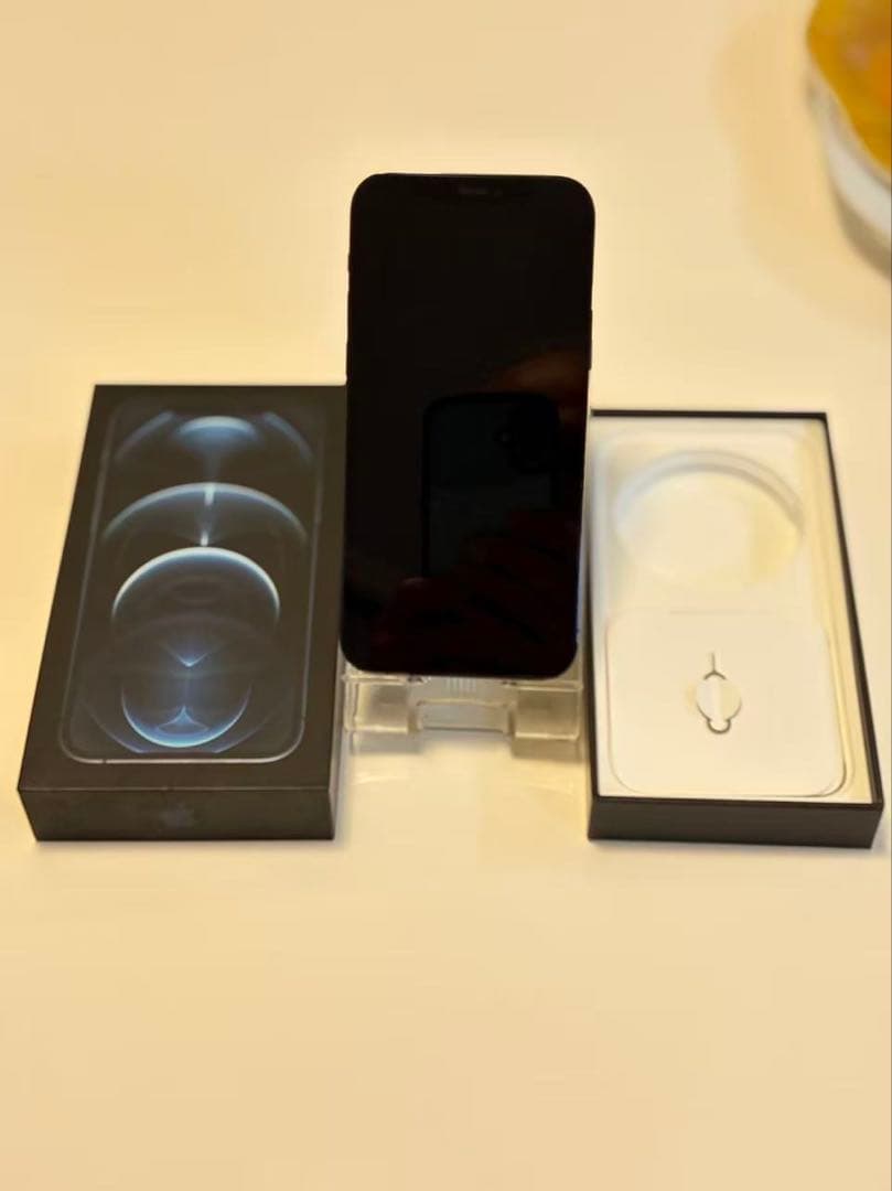 【美品】SIMフリーiPhone12 Pro パシフィックブルー本体　256GB