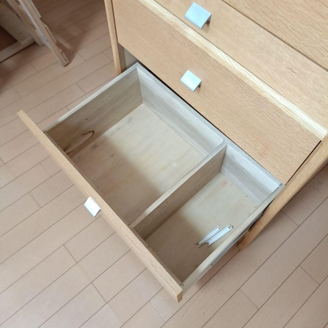 カリモク 小型キャビネットfor FAX プリンター 電話 ベッドサイド