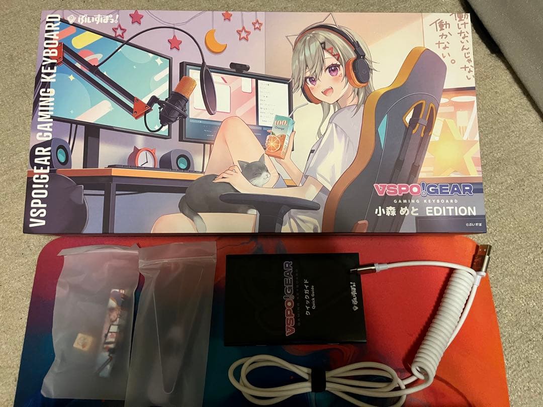 Vspo Gear 小森めとEDITION ぶいすぽキーボード