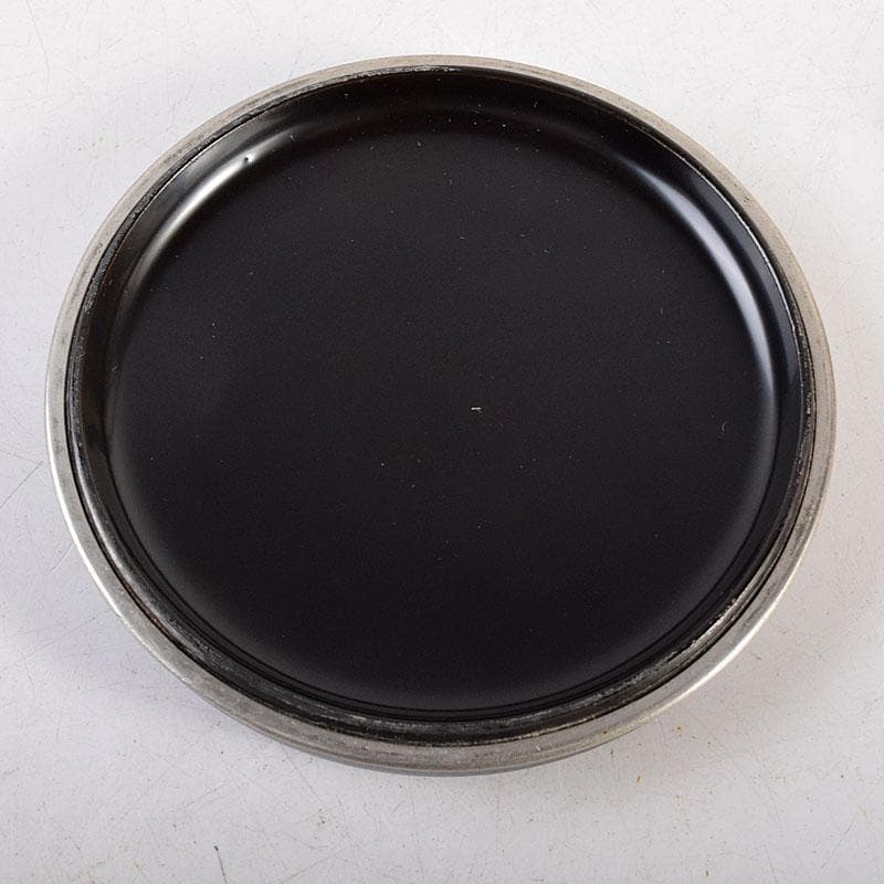 茶道具　黒漆　秋草蒔絵　香合　時代箱　V 8312