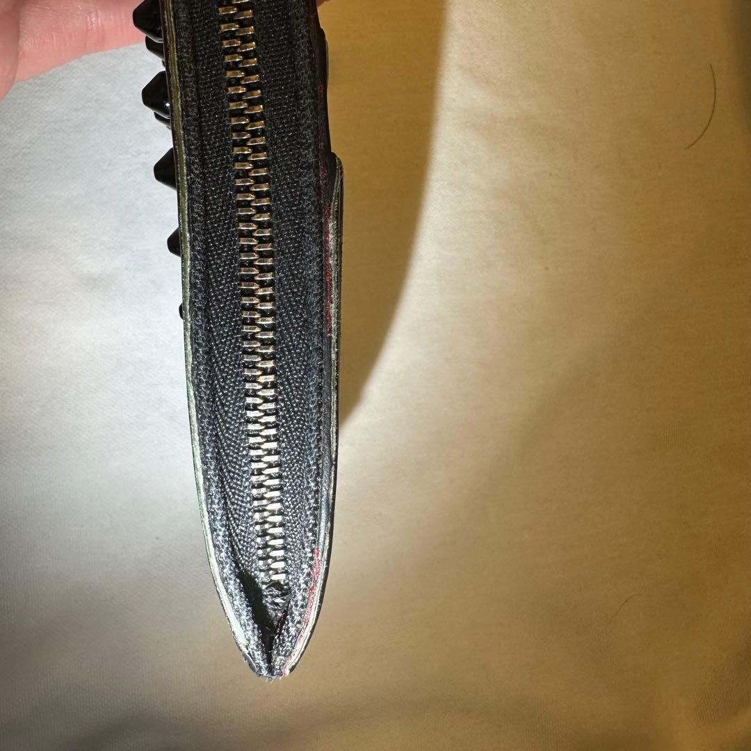 【正規品】クリスチャンルブタン ケース スタッズ レザー ユニセックス 黒