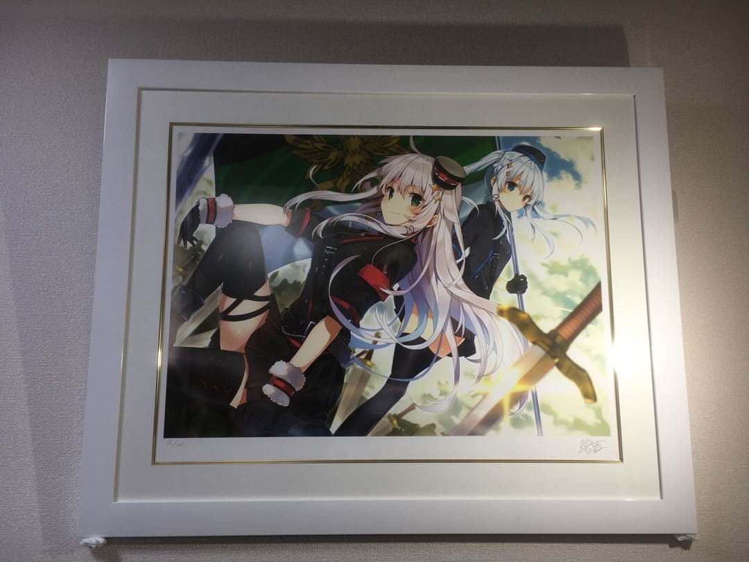 【版画】三嶋くろね先生 Victoria 31/40 アールビバン