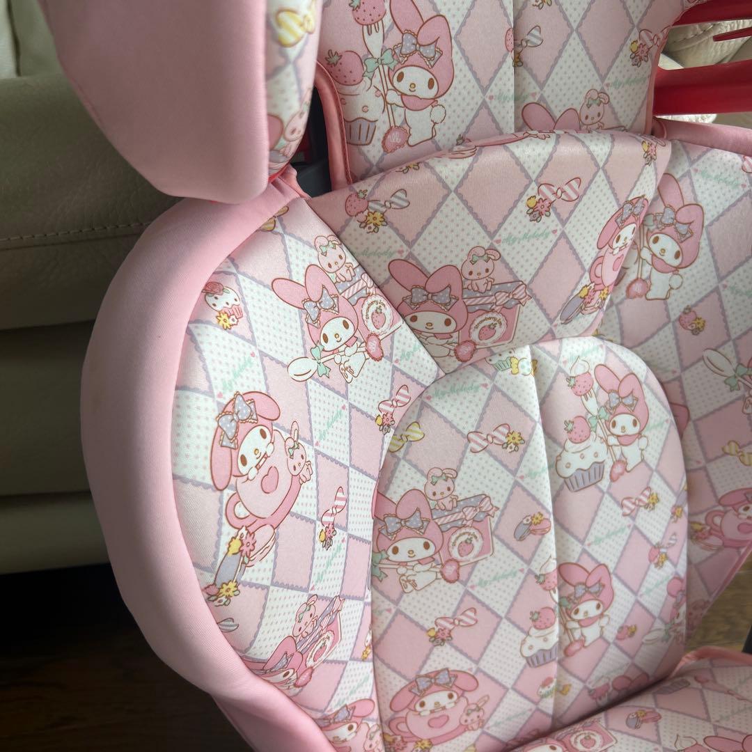 りんご【美品】グレコ　ジュニア　チャイルドシート　マイメロ