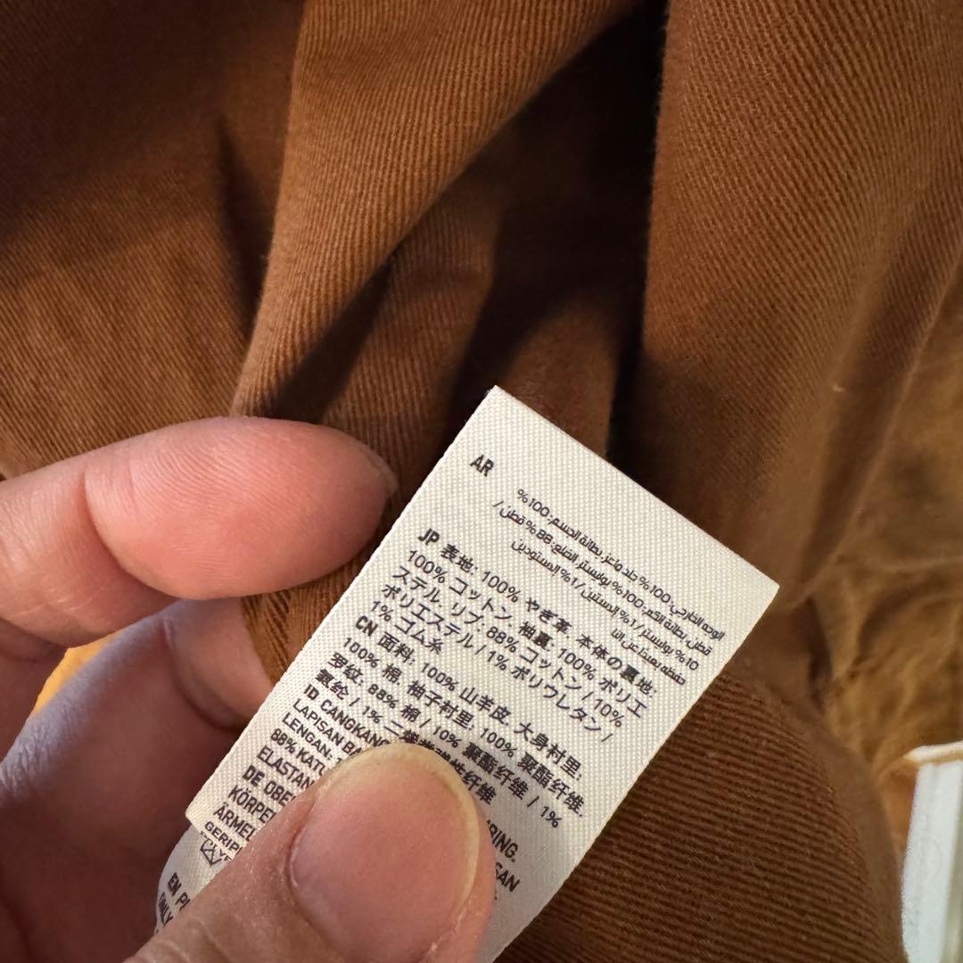 アメリカンイーグルやぎ革 ゴートレザースエードジャケット 短丈