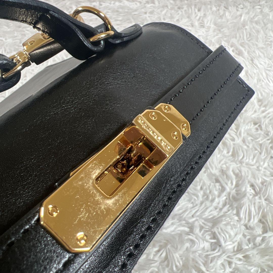 【sita parantica】クロスボディ ミニショルダーバッグ ブラック