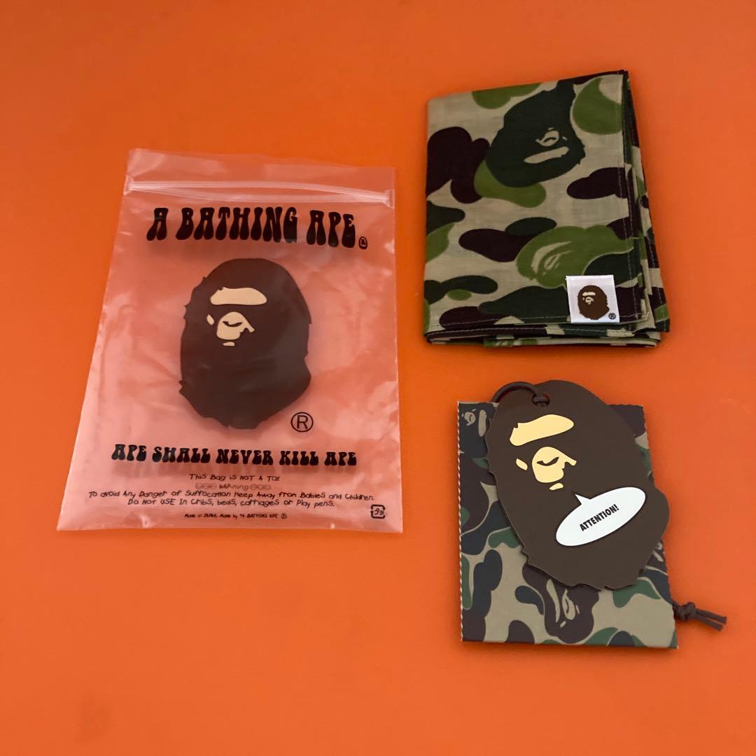 アベイシングエイプ　ABC camo バンダナ　新品未使用　3色セット NIGO
