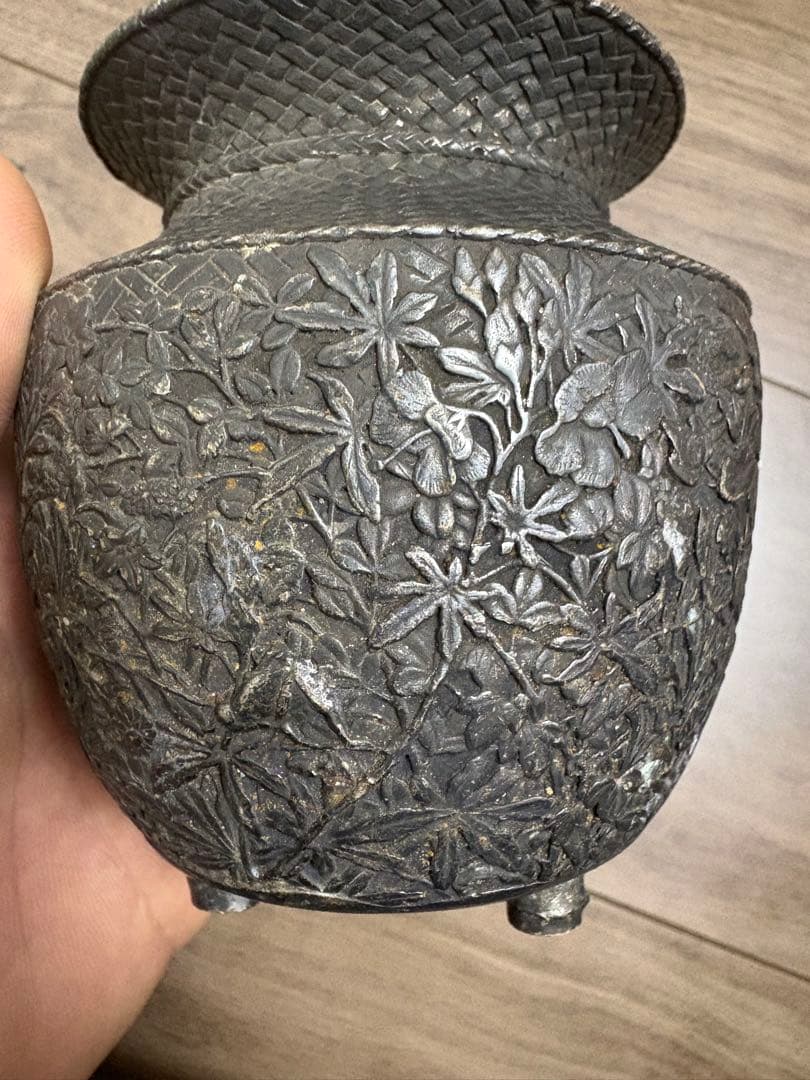 香炉 「銀900」 纯銀 銀杯 銀製品
