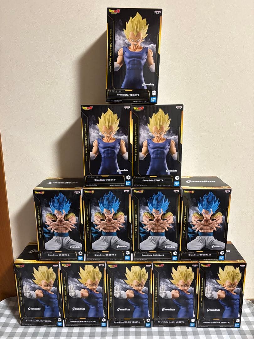ドラゴンボール　Grandista フィギュア　ゴジータ　ベジータ