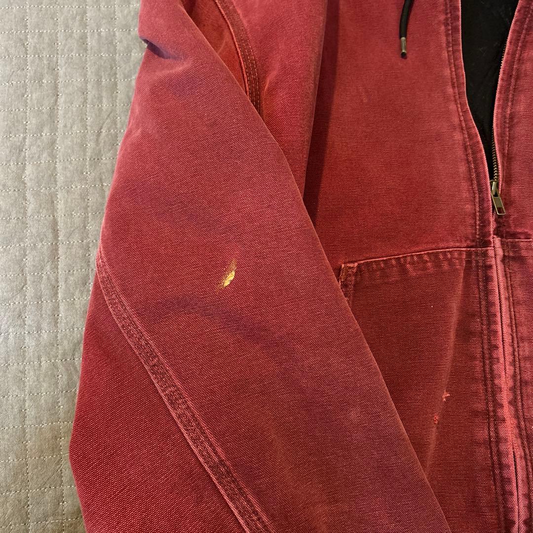 Carhartt アクティブジャケット J130 CRI L 赤 デトロイト