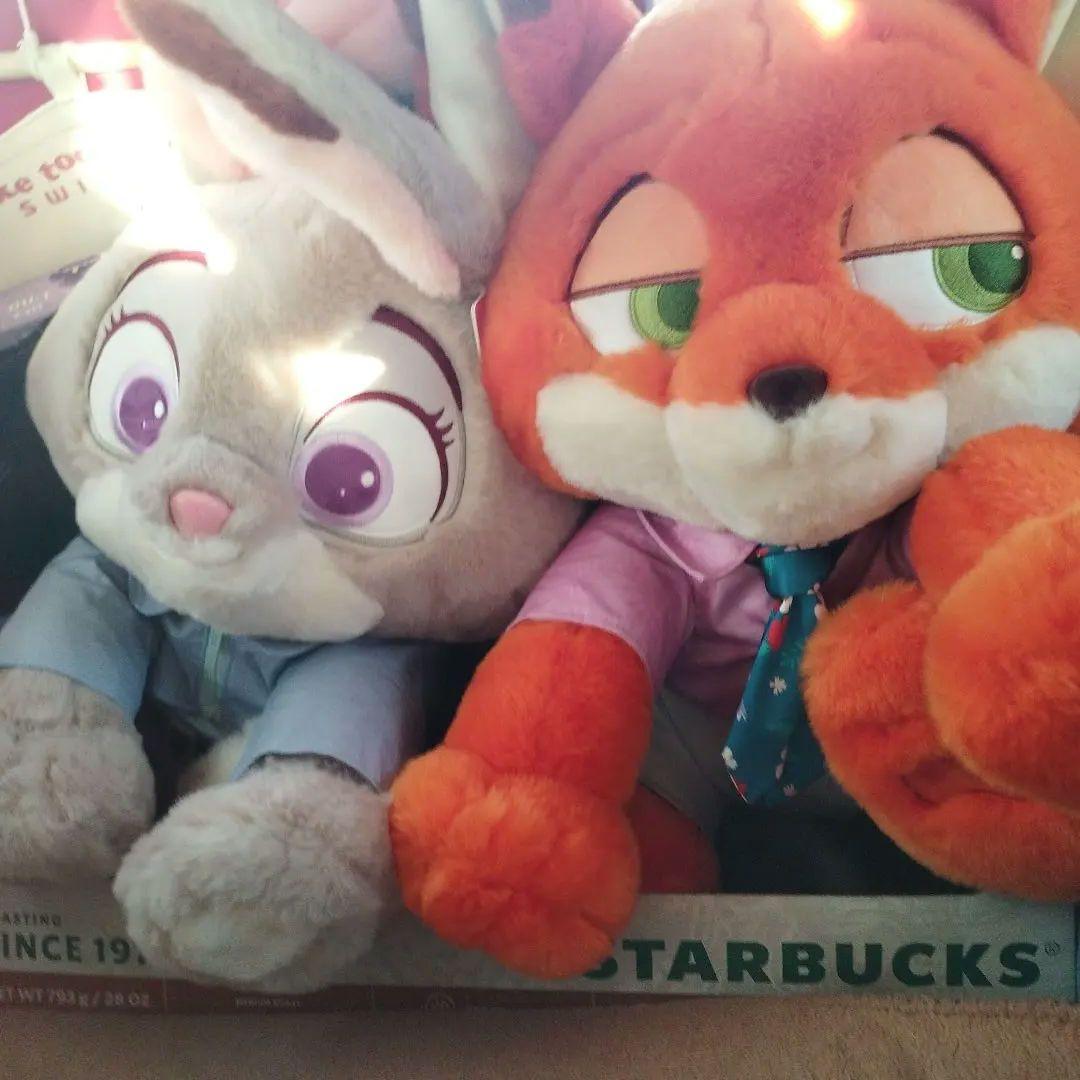 ズートピア2 　ジュディ ニック ぬいぐるみ　コストコ　ブランケット　ディズニー