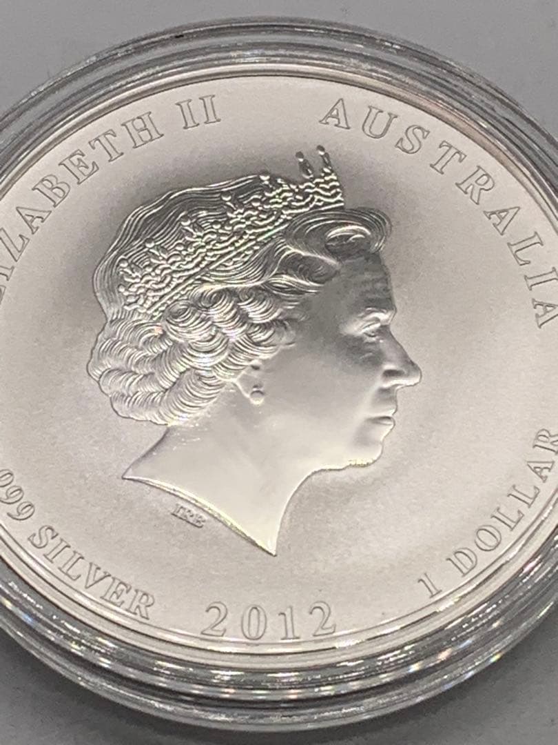 オーストラリア銀貨2012 龍 1oz