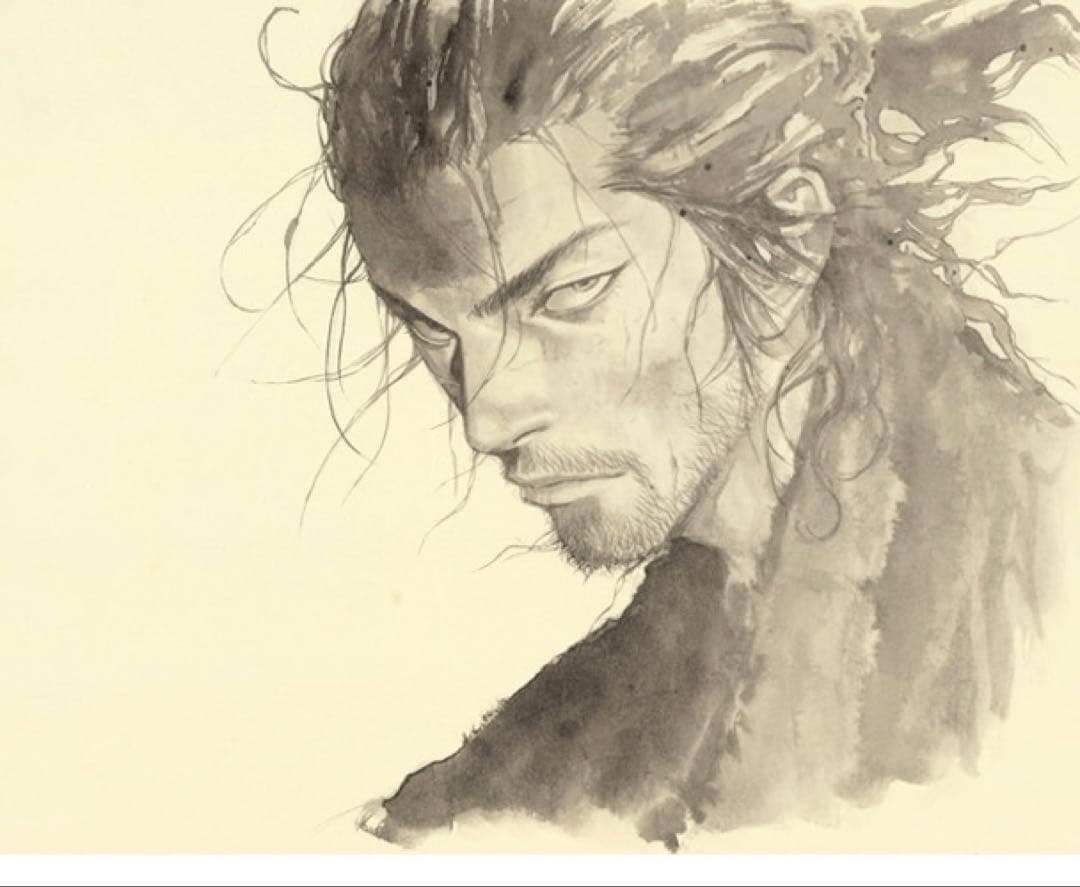 井上雄彦 最後のマンガ展 バガボンドB1ポスター