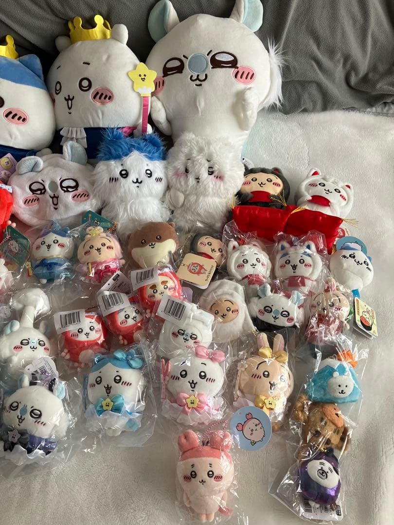 正規品　ちいかわぬいぐるみ・マスコット小物　約60点セット