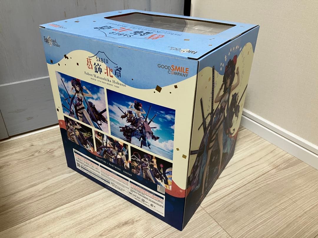 葛飾北斎　フィギュア　2点