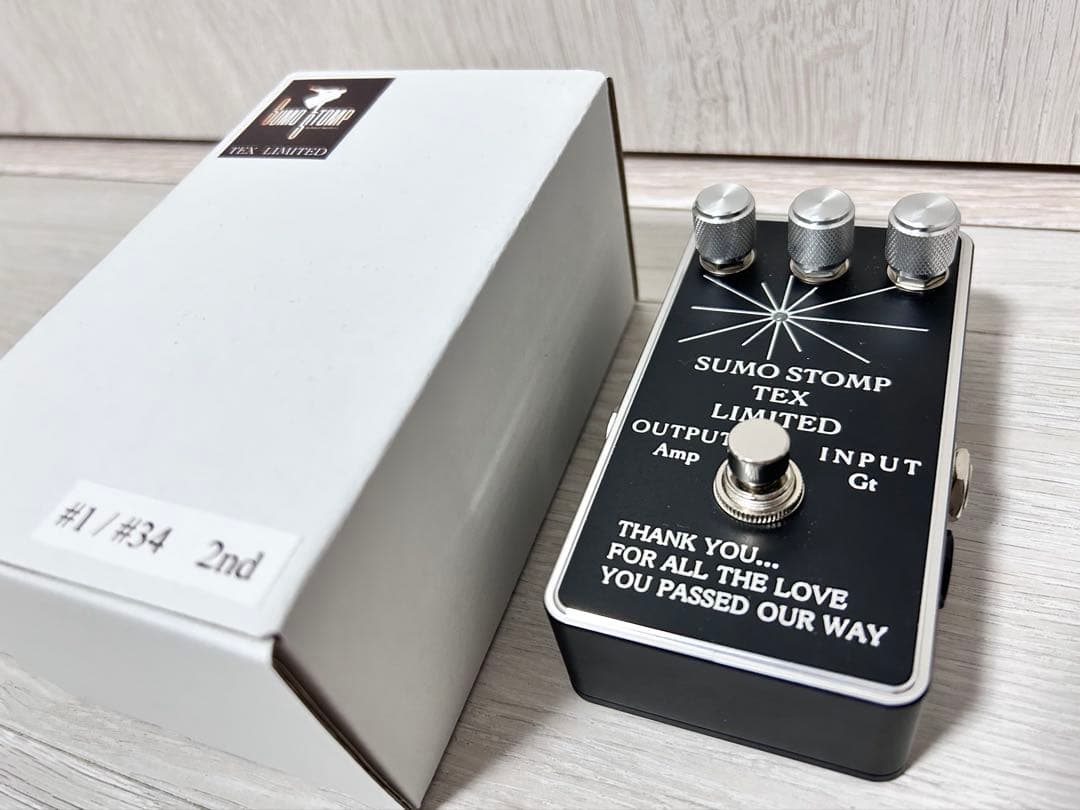 【希少品】SUMO STOMP TEX LIMITED （#1/34）