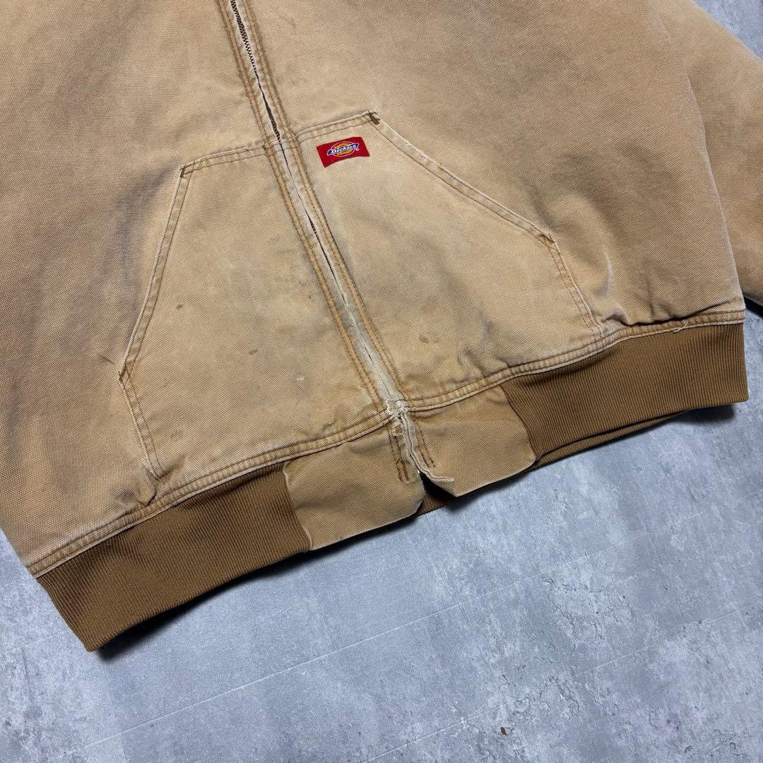 90s Dickies アクティブジャケット　ダック　パーカー　キルティング