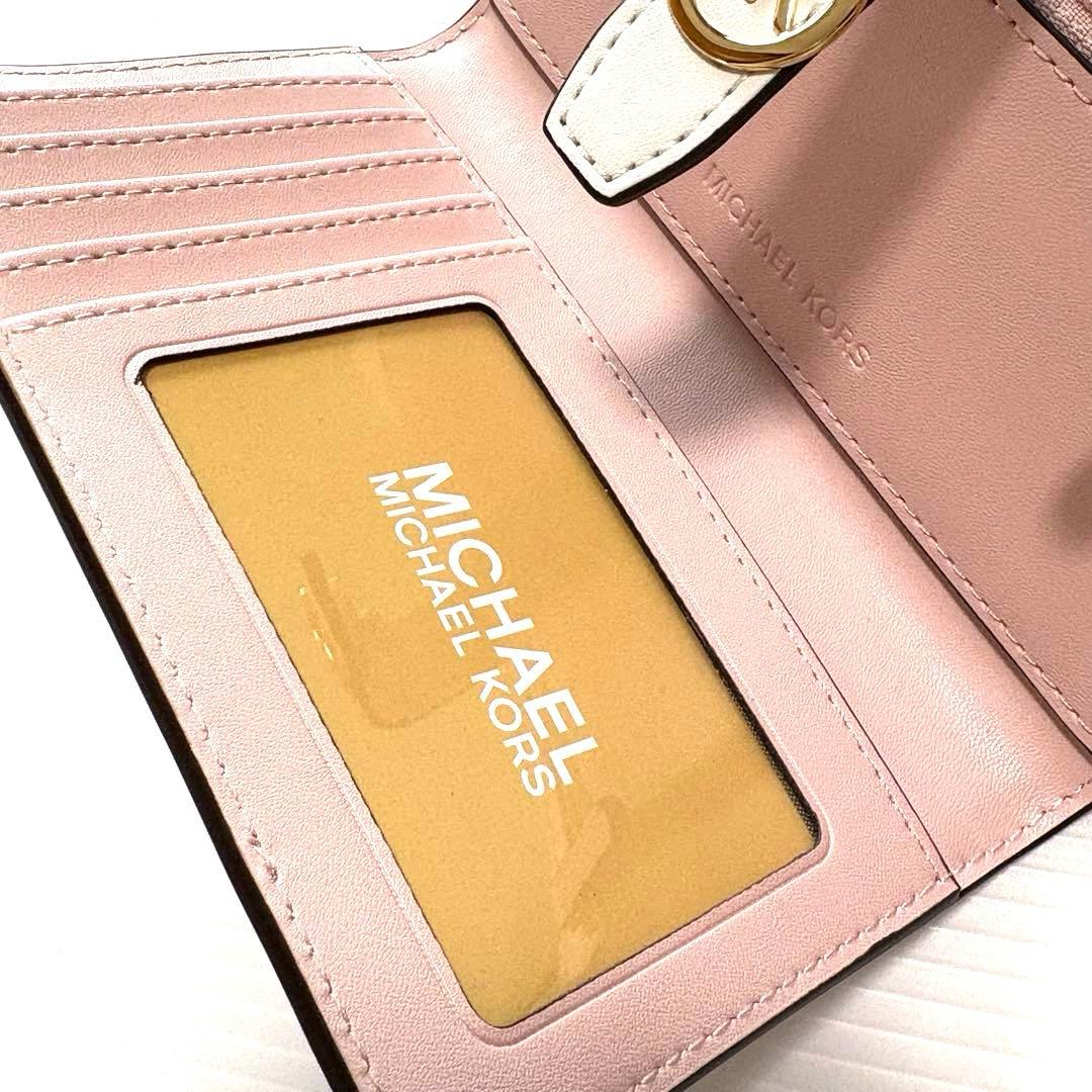 ⭐︎ 【新品、未使用品】かわいい♡マイケルコース 2つ折り財布　ピンク
