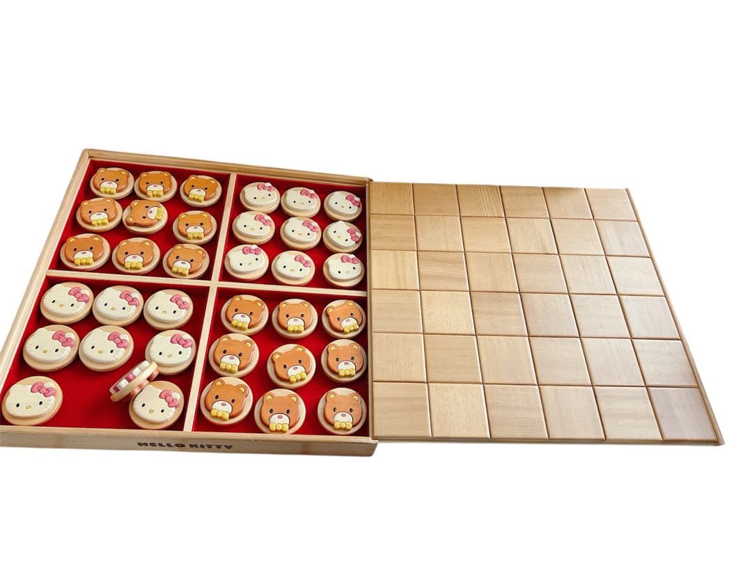 Sanrio ハローキティ オセロゲーム　平成レトロ　知育　レトロホビー