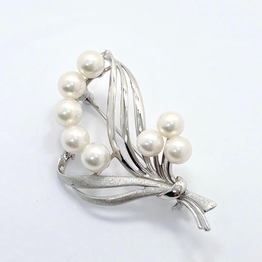 MIKIMOTO ミキモト パール　ブローチ　コサージュ　フラワー