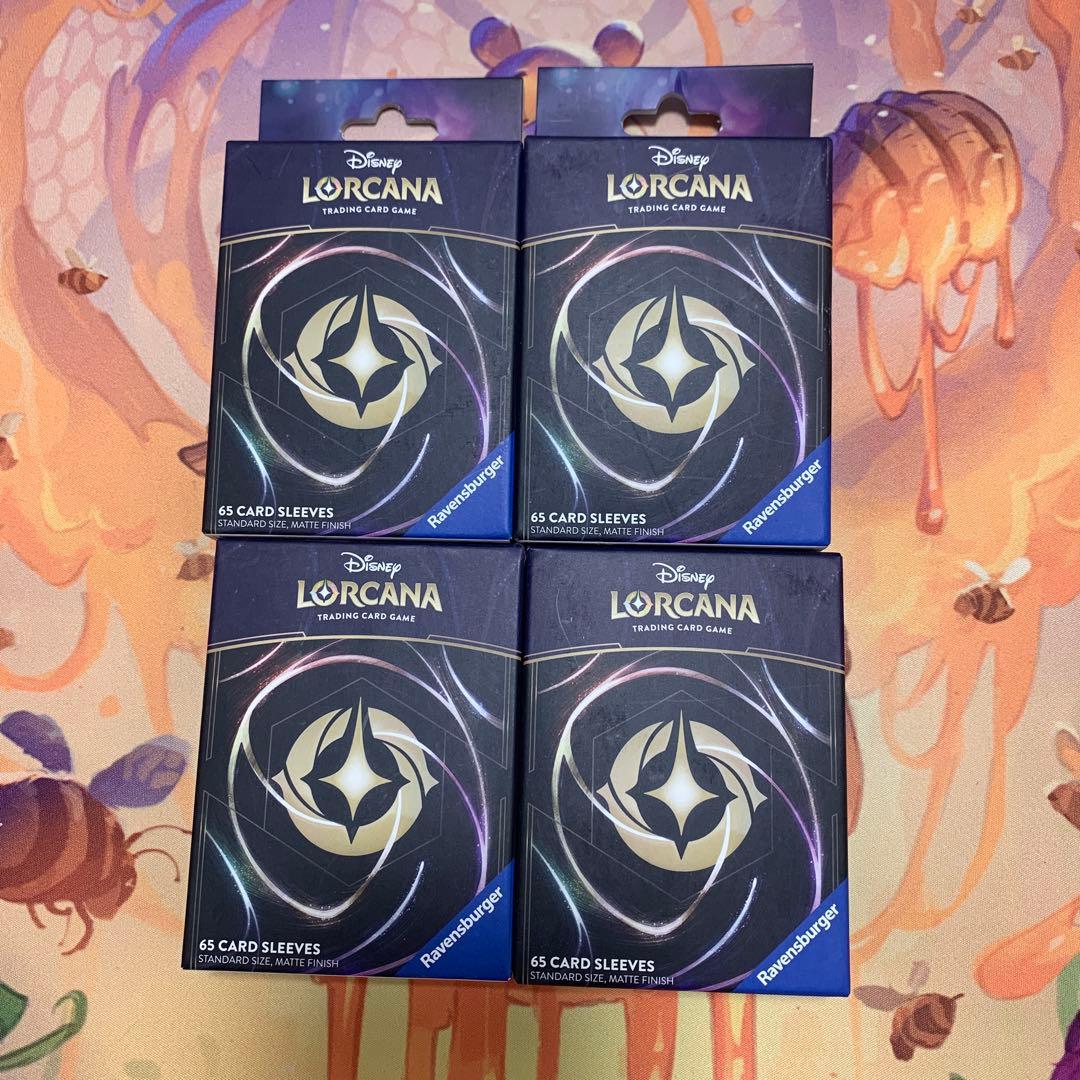 【新品未開封】ロルカナ　ロゴ　背面　スリーブ 4個セット