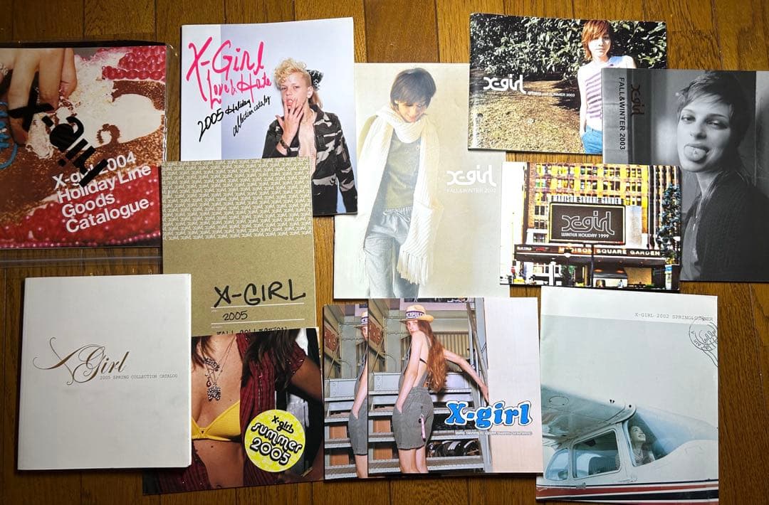 X-girl コレクションカタログ1999〜2008【19冊】エックスガール