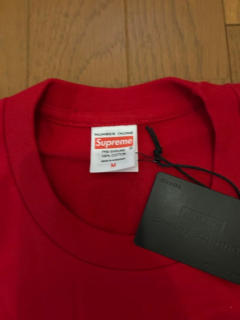 SUPREME NUMBER NINE Shut Up Tee RED Mサイズ