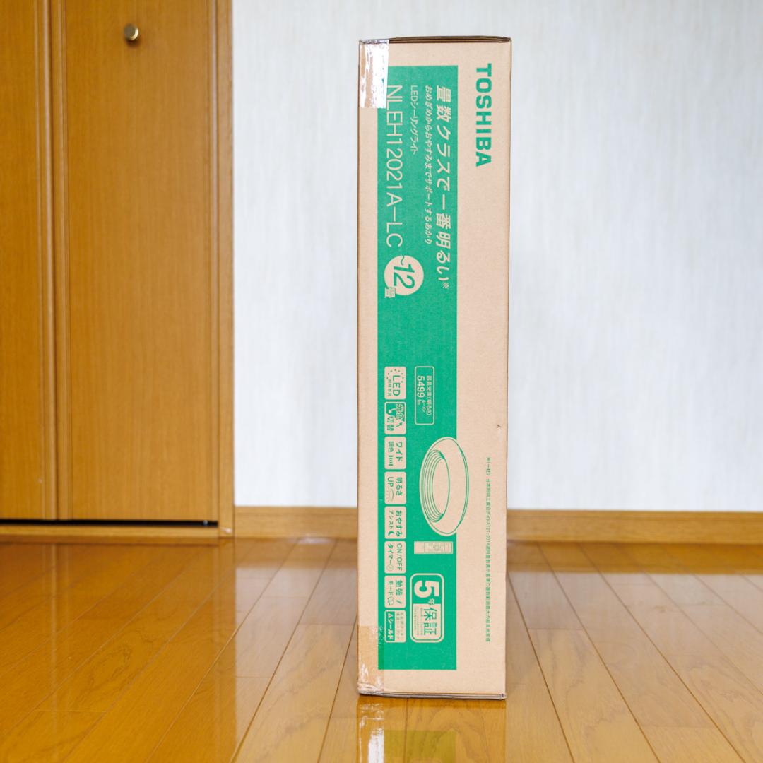 東芝 LEDシーリングライト12畳 ワイド調色タイプ NLEH12021A-LC