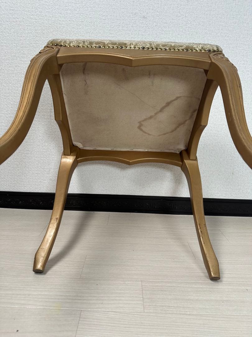 イタリア アンティーク調 スツール オットマン ※i1※