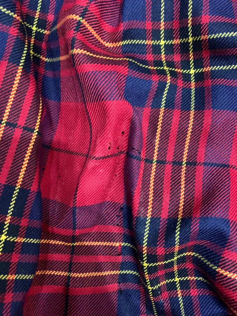 コムデギャルソン　変形　チェックパンツ　2005年